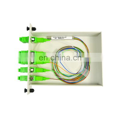 1*4 LGX optic splitter box plc splitter module