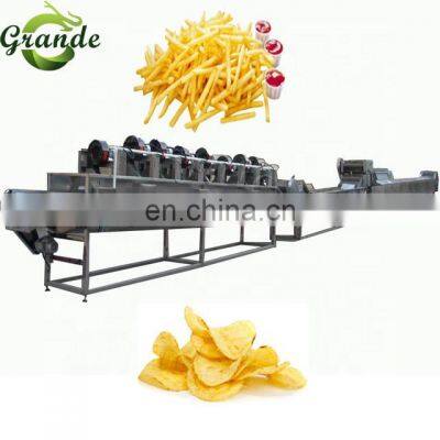 Grande Best Selling Automatic Frozen French Fries Production Line for Sale