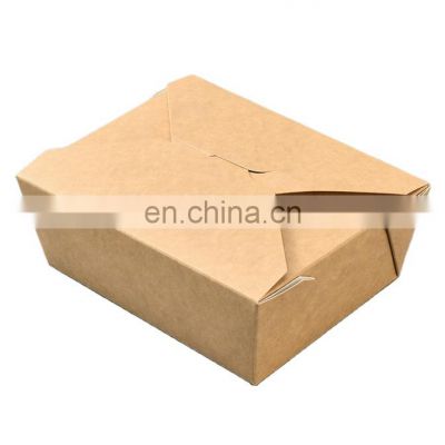 Food grade kraft paper lunch box food packaging