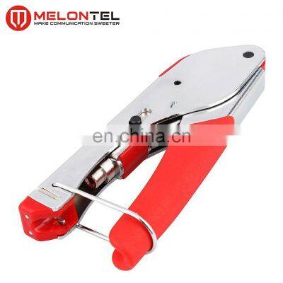 MT-8302 Hot sell Factory Price high quality Red Handle Coaxial Cable Crimping Tool For F Connector