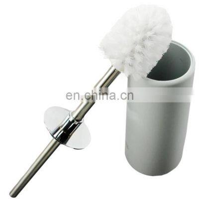 Long Handle Stainless Steel Bathroom Toilet Cleaning Brush with Holder