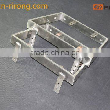 A886 Stainless Steel Offcie Chair Armerest With Wood Pad photo-4