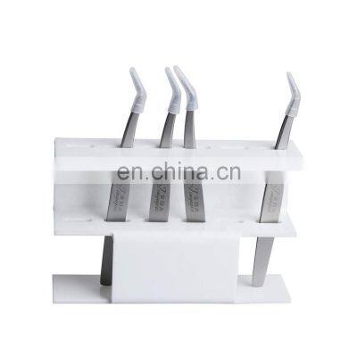 Custom Acrylic Lash Tweezer Holder Eyelash Extension Acrylic Tweezer Stand Accessories Tools Acrylic Tweezer Rack Display Storag