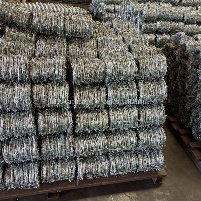Galvanized Barbed Wire Field Fence Farm Fence Cattle Fence Field Fence Grassland Fence photo-4