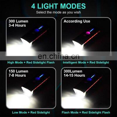 2022 Wholesale Ultra Bright USB Rechargeable Light Alloy Bicycle Flashlight Waterproof 1000 Lumens Front Light Bike Accessories photo-5