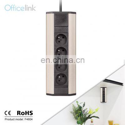 French socket for Kitchen cabinet with Aluminium profile