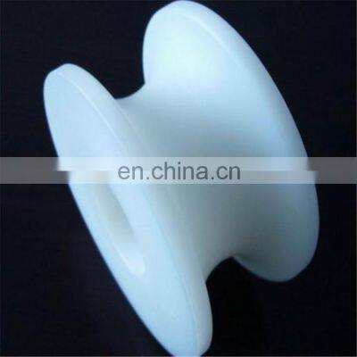 Custom White High wear-resistant nylon plastic roller pulley