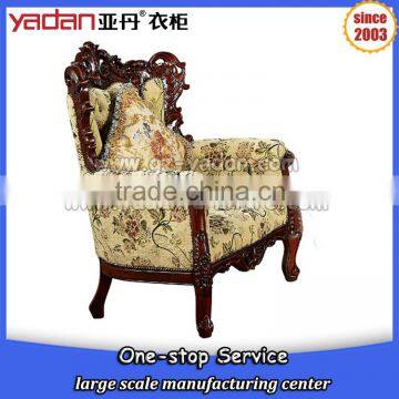 Antique Furniture Living Room Fabric Sofa Sets photo-3