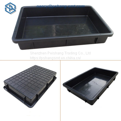 SMT workshop Esd tray ESD PCB tray Plastic ESD storage tray