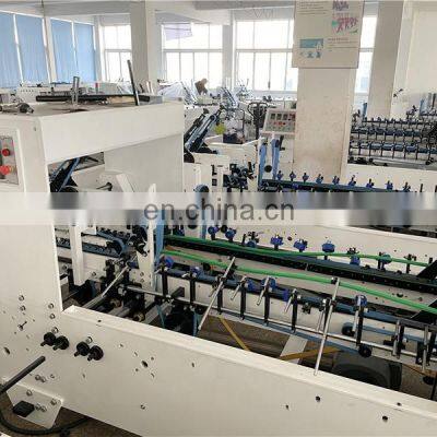 GDFG900 Auto E F Flute Corrugated Paper Box Crash Lock Bottom Folder and Gluer, Cosmetics Medicine Box Gluing Folding Machine photo-4