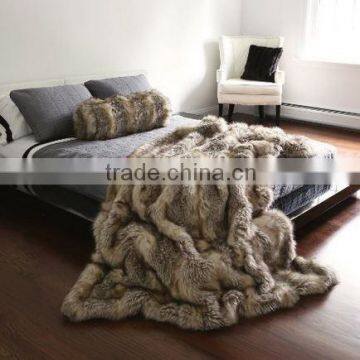 alibaba china wholesale minky faux fur throw blanket                        
                                                Quality Choice