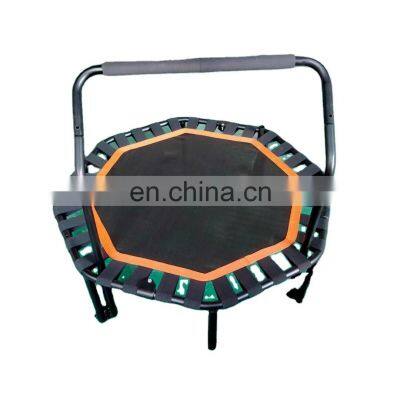 gymnastics inflatable circle circus trampoline/professional folding rectangular trampoline