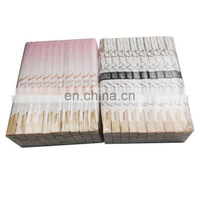 Chinese Disposable Bamboo Wood Chopsticks Square Luxury Hotel Restaurant Custom Chopsticks