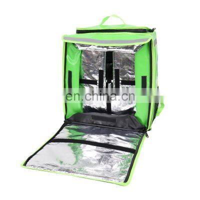 Custom Insulated Thick Food High Quality Motorcycle  Delivery Bag bolsos termicos de pizza