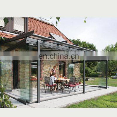 Aluminum frame PVC  sun room aluminium glass house aluminium sun room