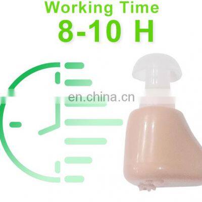 Micro Rechargeable Cic Hearing Aid With Charger