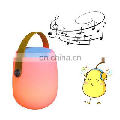 Haut parleur de lampe de bureau LED ice bucket speaker bars decor modern decorative home lamp speaker