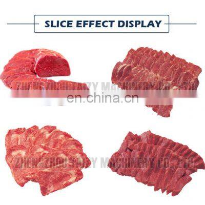 Stainless Steel Pork Beef Mutton Cutting Machine Fresh Meat Slicing Machine photo-2