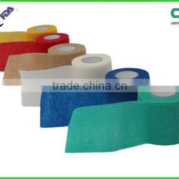 High Quality Medical Non woven Cohesive Elastic Wrap with CE FDA