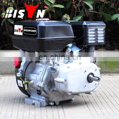 BISON CHINA 6.5hp 168F-1 196cc Gasoline Engine With Gearbox photo-4
