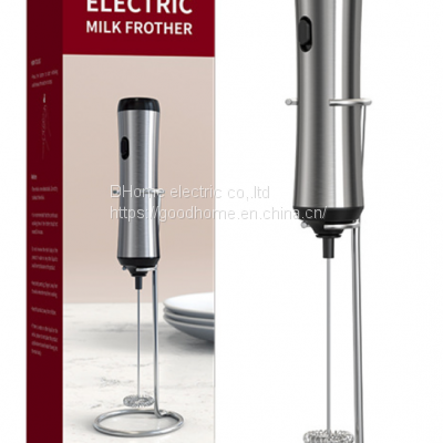 Hand-held electric milk beater blender bubble beater household small milk foam with bracket