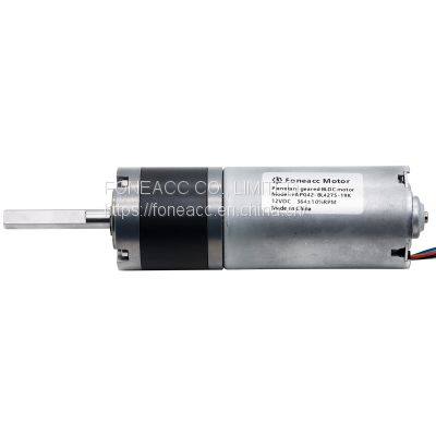 PG42-BL4275 12V 18V 24V High Torque Low Rpm Outer Diameter 42mm Compact Epicyclic Planetary Geared Brushless Bldc Motor photo-2