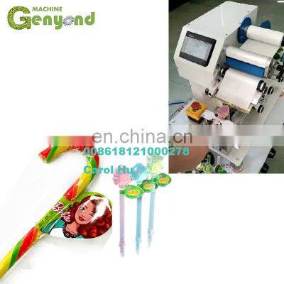 Industrial Ice Pop Fold Label Machine photo-4