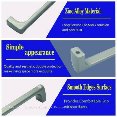 NEW European Style Cabinet Door Handle Drawer Wardrobe Cupboard Kitchen Cabinets Handle Bar Pulls photo-5