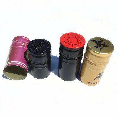 Wholesale 18mm, 24mm, 28mm, 38mm Aluminum ROPP Caps With PE Liners for Wine, Beverage, and Spirit Packaging photo-3