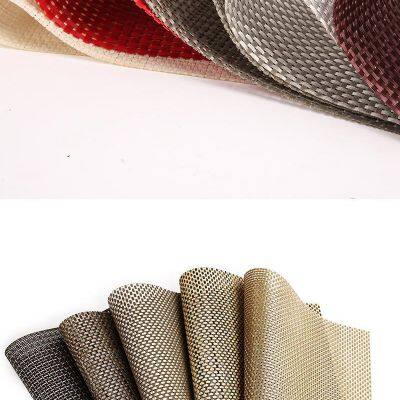 Factory Price Custom Logo High Quality Waterproof Non-Slip Plastic Luxury Polyester Textilene Fabric for Indoor