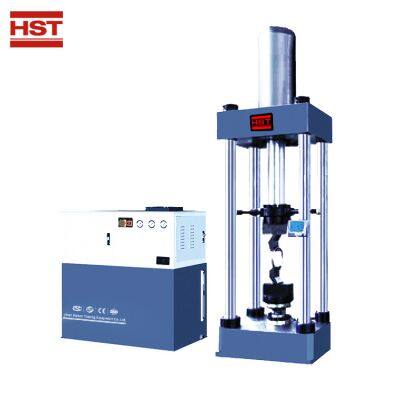HST 10T 100kN Computer Control Hydraulic Universal Testing Machine Six Column Frame Hydraulic Auto Clamping Fixture WAW-100E photo-5