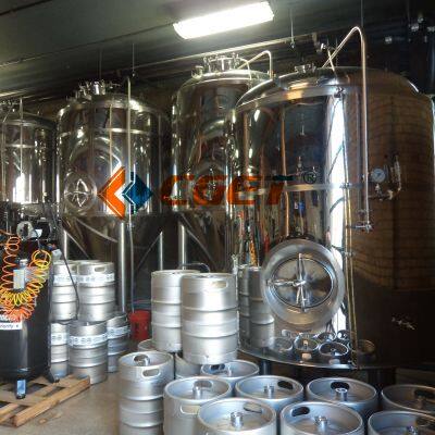 Compact Microbrewery Equipment Set With Mash Tun and Fermentation Tank