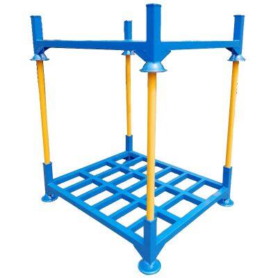 Коррозионностойкие металлические стопочные стеллажи для использования на химическом предприятии