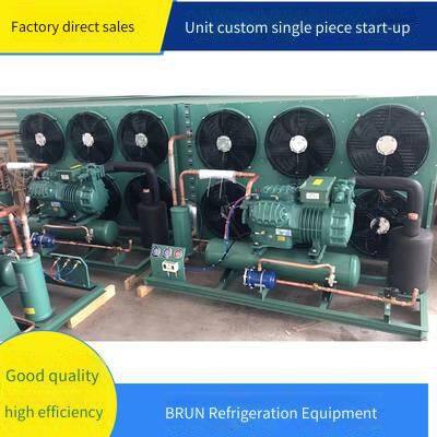 Constant Temperature Kuborun Refrigeration Scroll Condensing Unit, 3 Hp, 2yg - 3.2, Durable Small Cold Storage Equipment photo-4