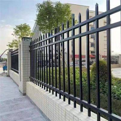 Panneaux de clôture en fer forgé pour extérieur pour la cour arrière de la maison et la sécurité du périmètre