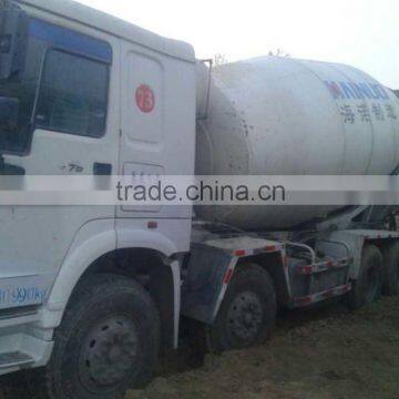 China made Shacman year 2012 12m3 mixer truck and second hand Shacman delong year 2012 12m3 mixer truck located shanghai