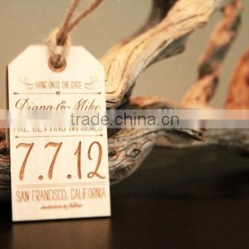 Wood Hang Tags