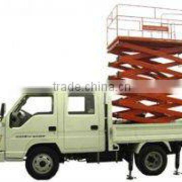 truck mounted scissor lift tables