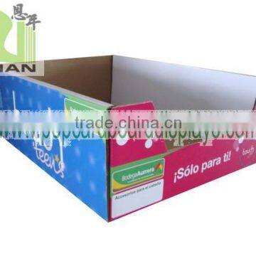 Underwear Carton Display Cardboard Supermarket Dump Bin for Retail photo-2