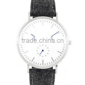 2016 Latest New Hot Selling Unusual Unisex Ronda Movement Tweed Watch photo-5