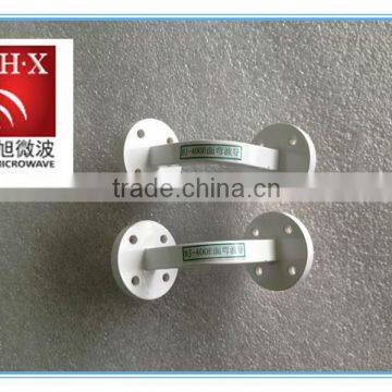 WR22 E bend waveguide component