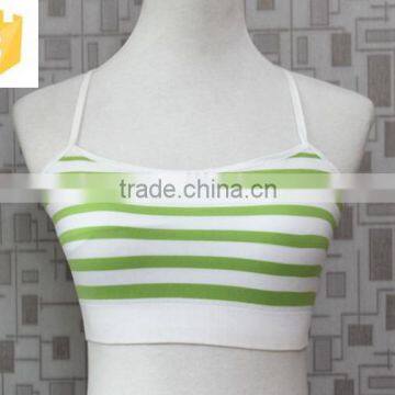 Girls Seamless Underwear, Seamless Bra, Shadow Stripe Underwear for Young Lady