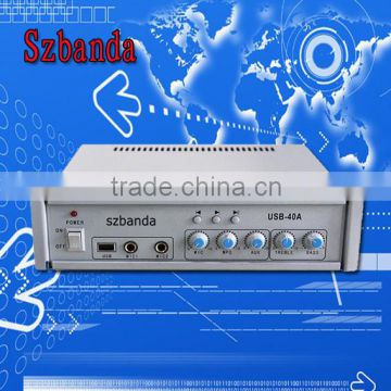 PA system amplifier / Public Broadcasting Amplifier / Professional Public Address System