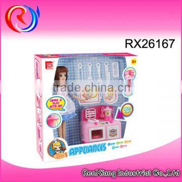 Plastic Funny Kitchen Set for Kids Food Fake