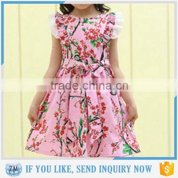 European fashion kids clothes girl dress for girls