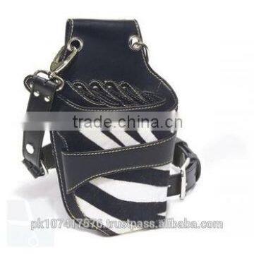 Leather Hairdressing Scissors Holster Holder Waist Bag Pouch