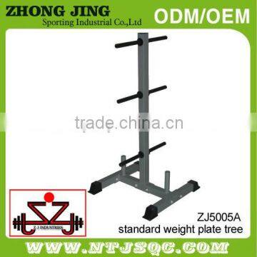 Standard weight plate tree&bar rack/plate&dumbbell rack