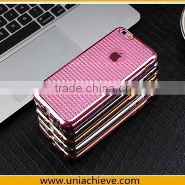 Wholesale Electroplating TPU Mobile Phone Case mobile phone accessories case for Iphone 6 Case 4.7 and 5.5inch