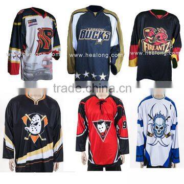 2015 Multicolor Custom Sublimation Ice Hockey Jersey, Cheap Team Hockey Shirts, Sublimated Internation Ice Hockey Uniforms                        
                                                Quality Choice