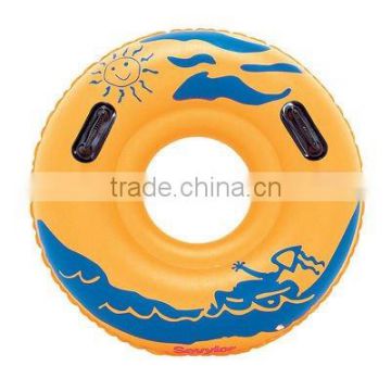 PVC Inflatalbe Swim Ring with 2 Handles